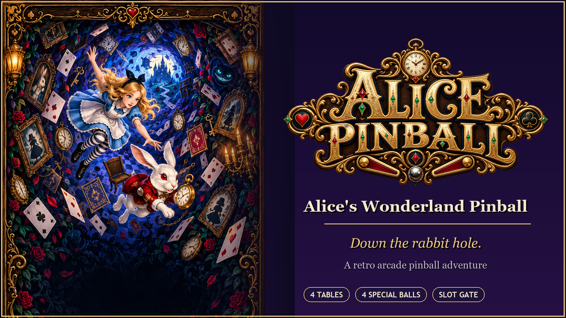 Alice's Wonderland Pinball by KURONEKO GAMES