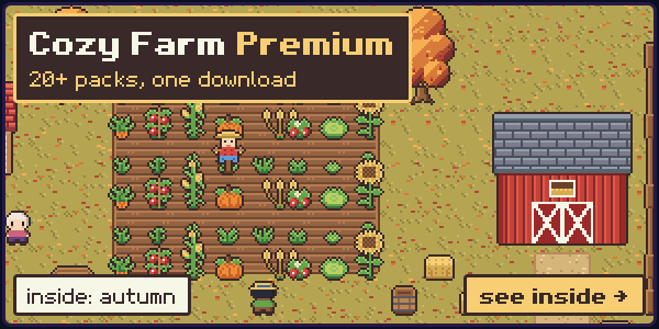 Cozy Farm Premium: every Cozy Farm art pack in one download