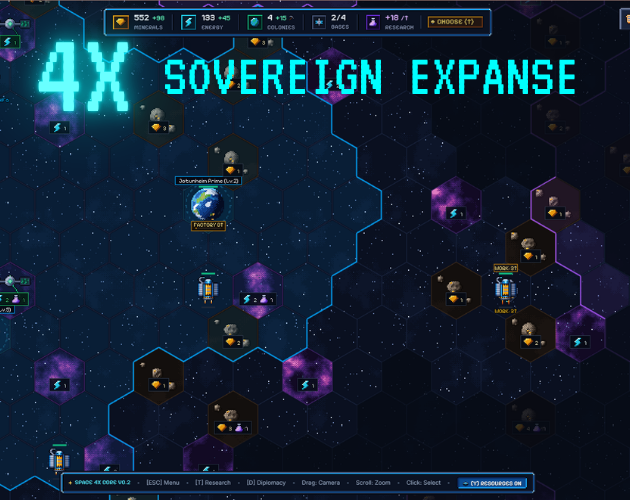 Space 4X: Sovereign Expanse · Store artwork