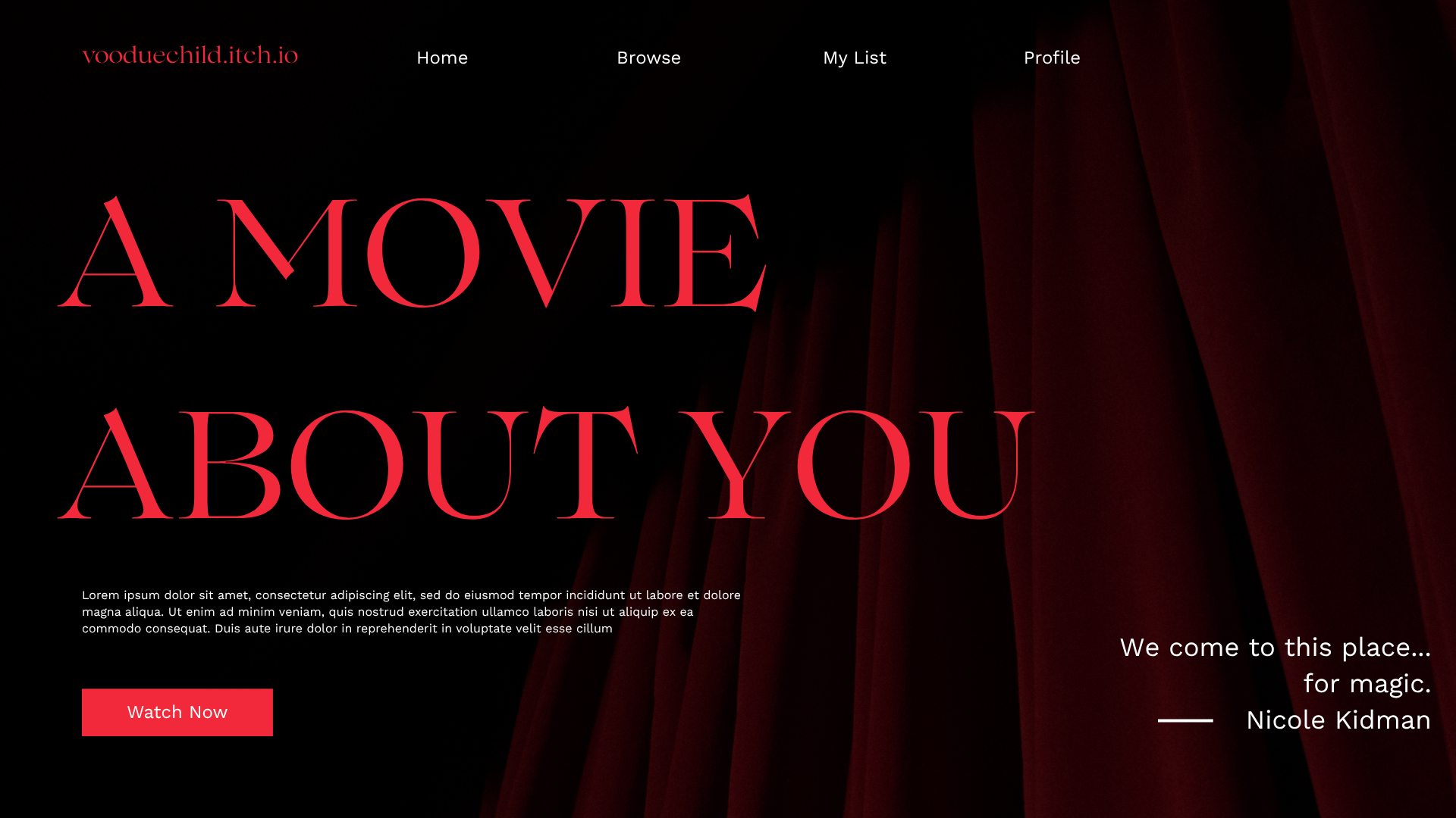 A Movie About You