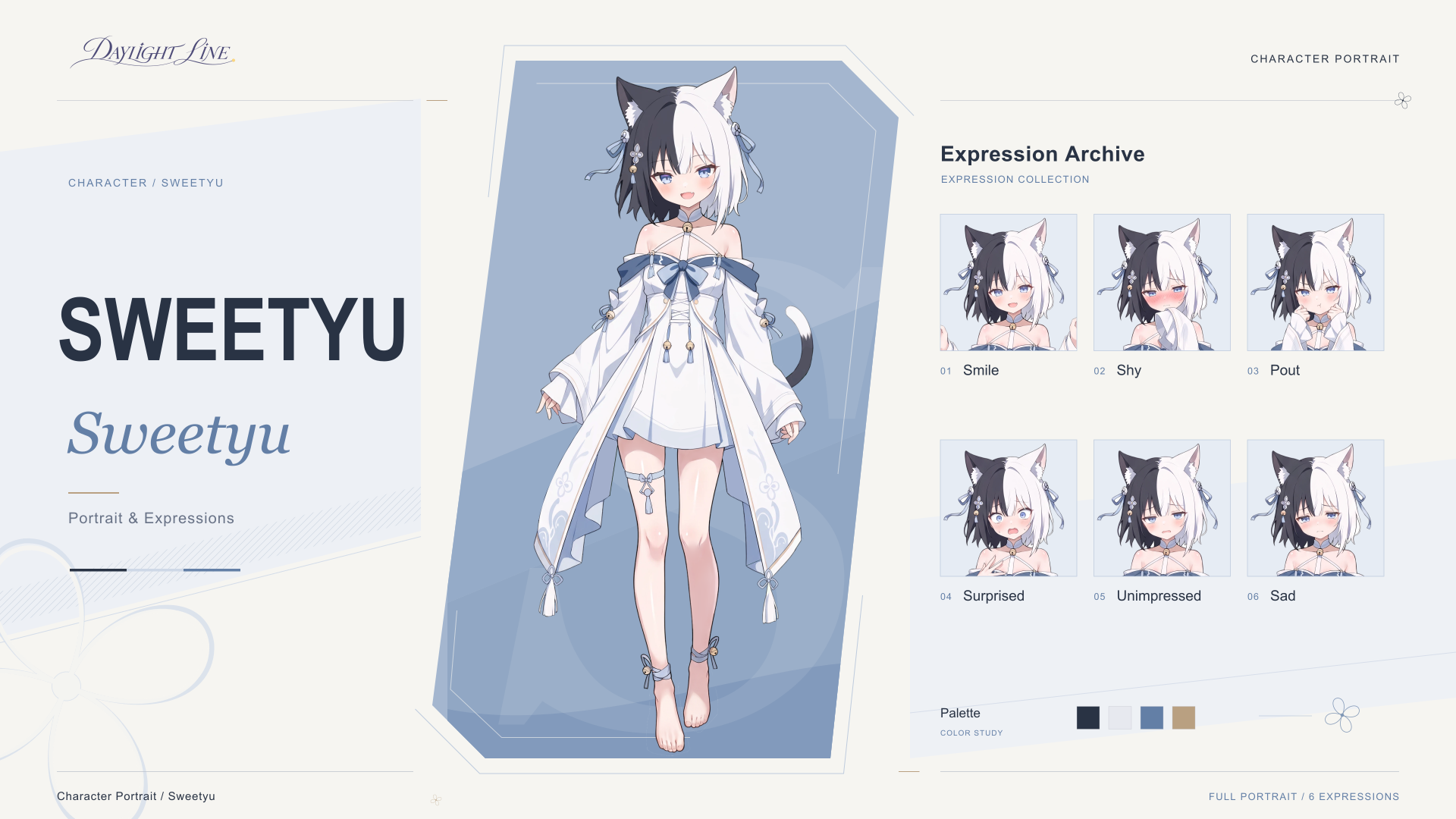 Our catgirl, on poster duty.
