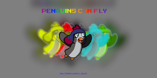 Cover image for PENGUINS CAN FLY
