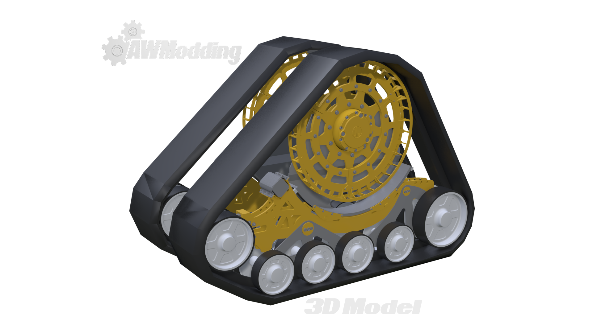 Mattrack 3d Model