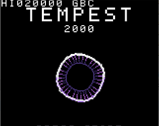 Tempest 2000 for Gameboy Color