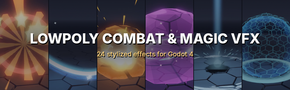 Lowpoly Combat & Magic VFX