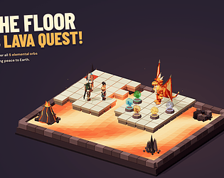 The floor is lava quest