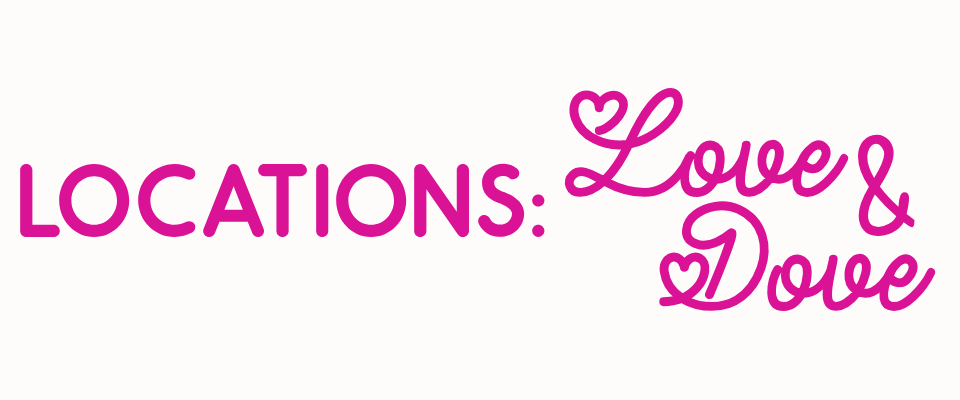 locations: love and dove