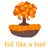 fall like a leaf
