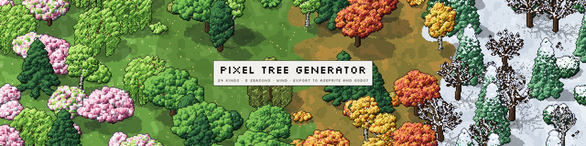Pixel Tree Generator