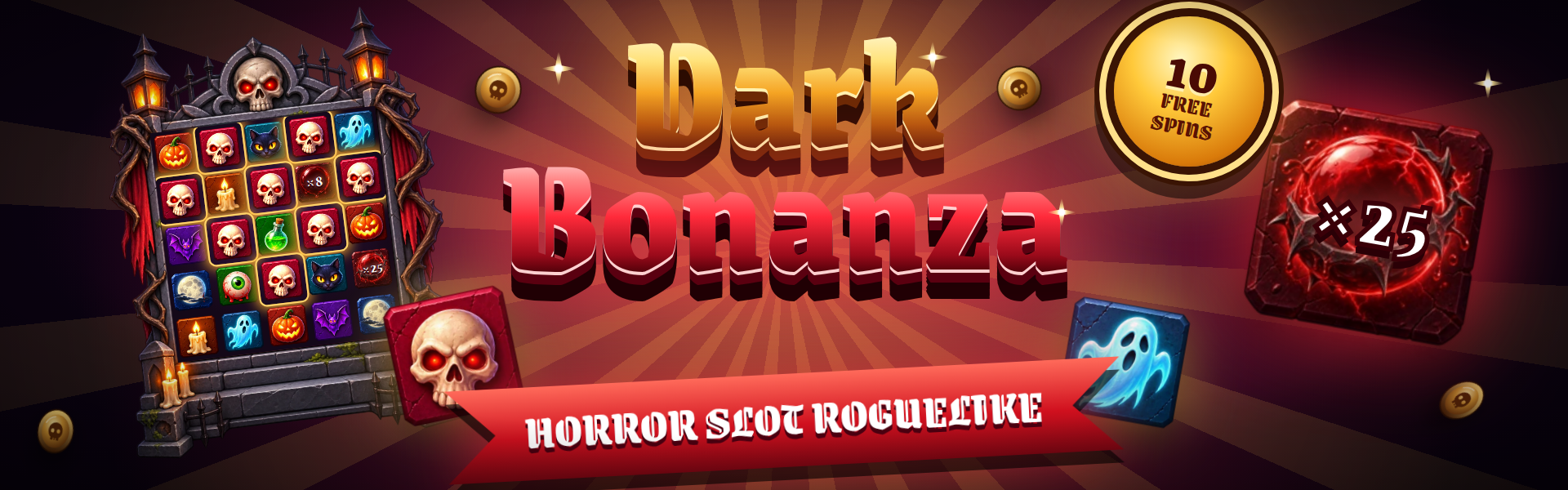Dark Bonanza: Slot Roguelike