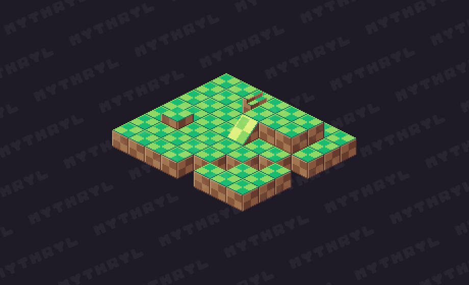 Grass and dirt