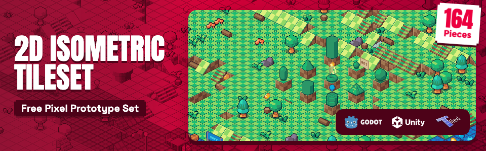 2D Pixel Prototype: Isometric Tileset