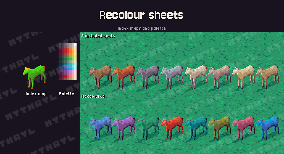 Recolour sheets