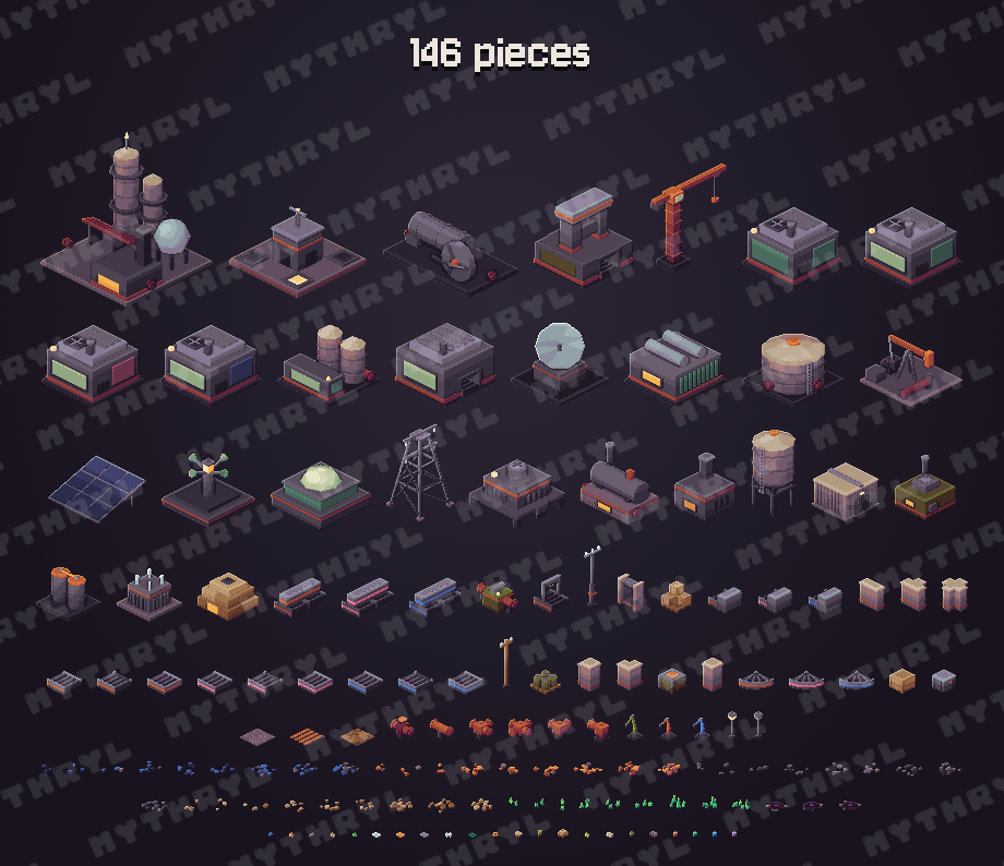 All pieces
