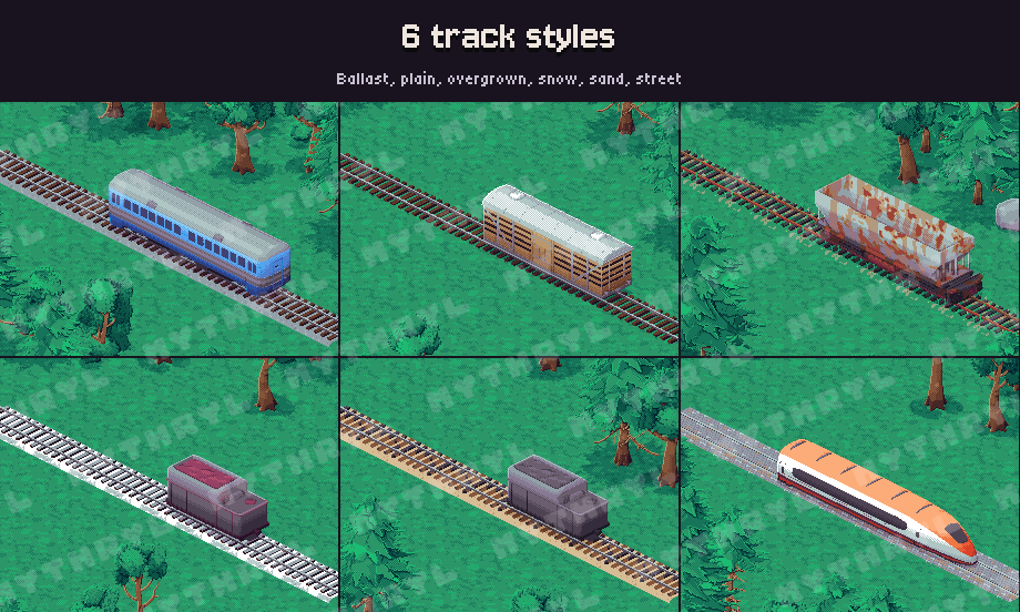 6 track styles