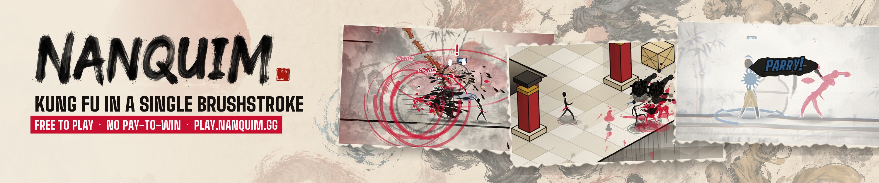 NANQUIM: Kung fu in a single brushstroke
