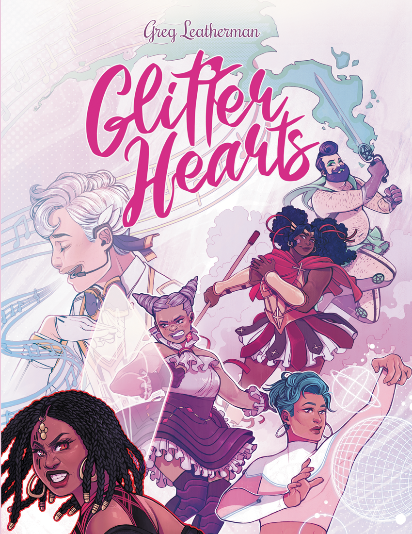 Glitter Hearts by Greg L