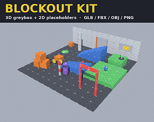 Blockout Kit – 3D Greybox + 2D Placeholder Prototyping Kit cover