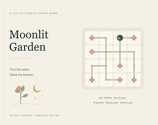 Moonlit Garden / 月灯りの庭