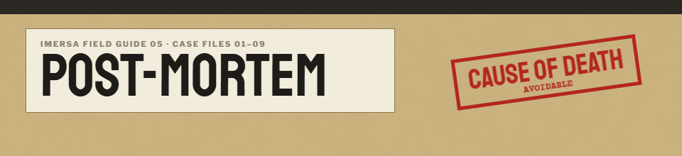 Post-Mortem: 9 Mistakes That Kill Indie Games