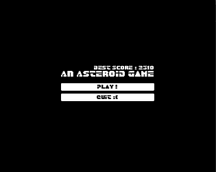 An Asteroid Game