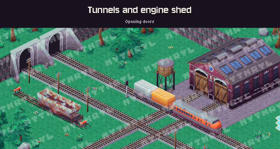 Tunnels and engine shed