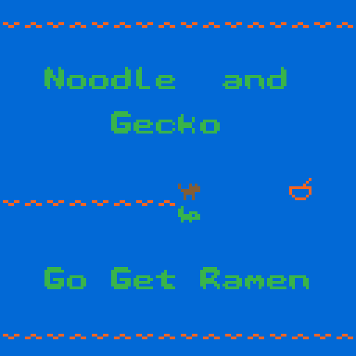 Cover image for Gecko and Noodle Go Get Ramen