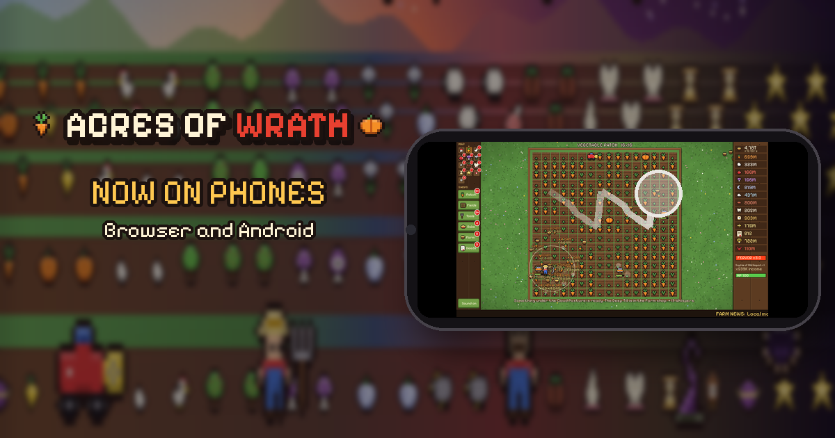 Acres of Wrath - Mobile version