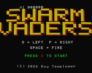 SWARM VADERS - Mattel Aquarius 16k