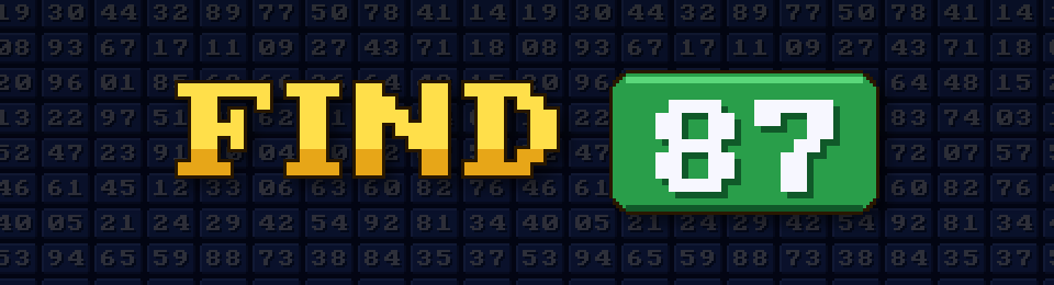 Find 87 (v3)