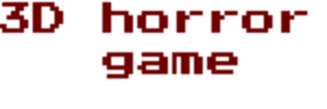3d horror game