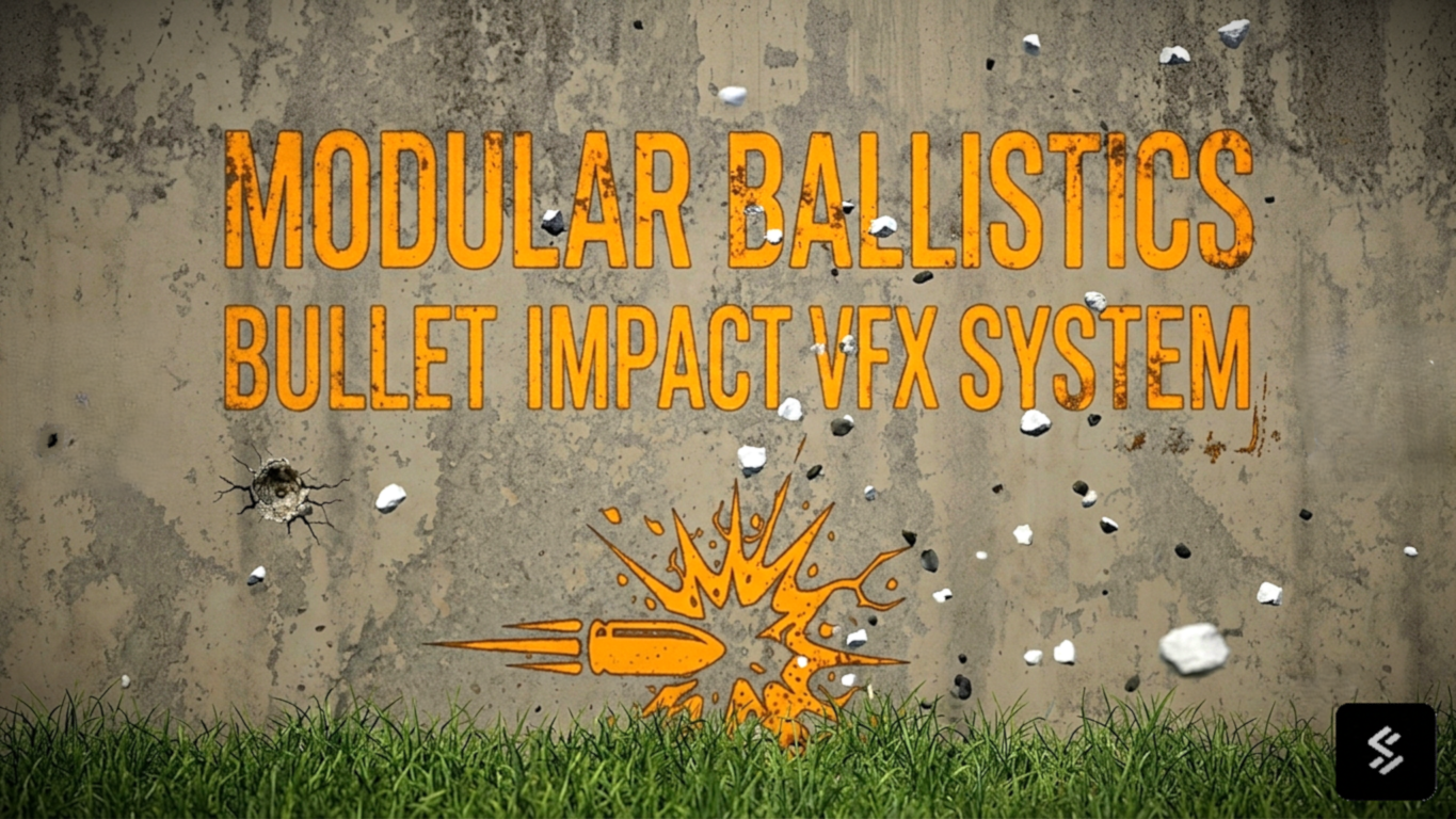 Bullet Impact VFX System:Modular Ballistics Vol. 1