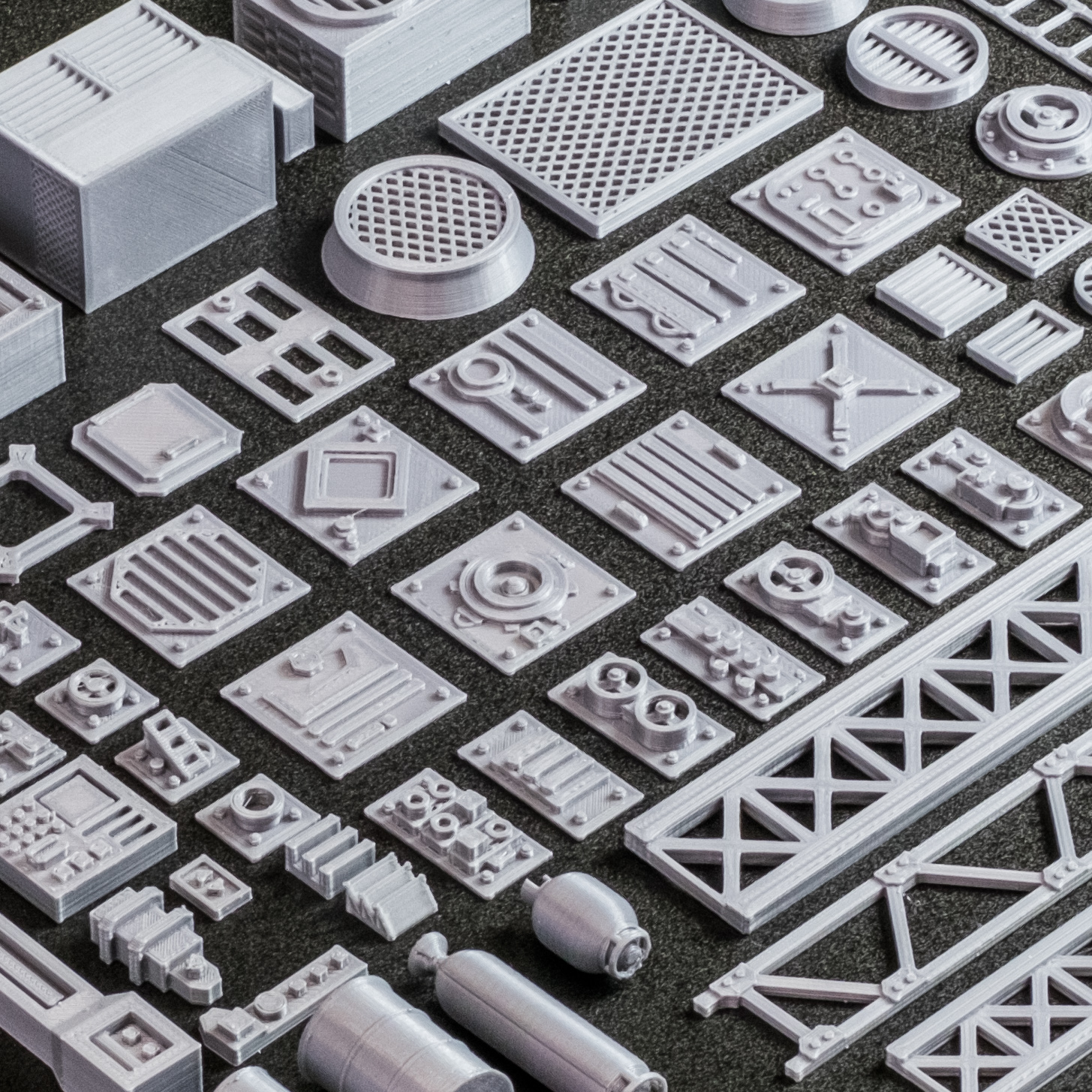3D Printables SciFi Greebles Vol. 1 by Miscast Terrain
