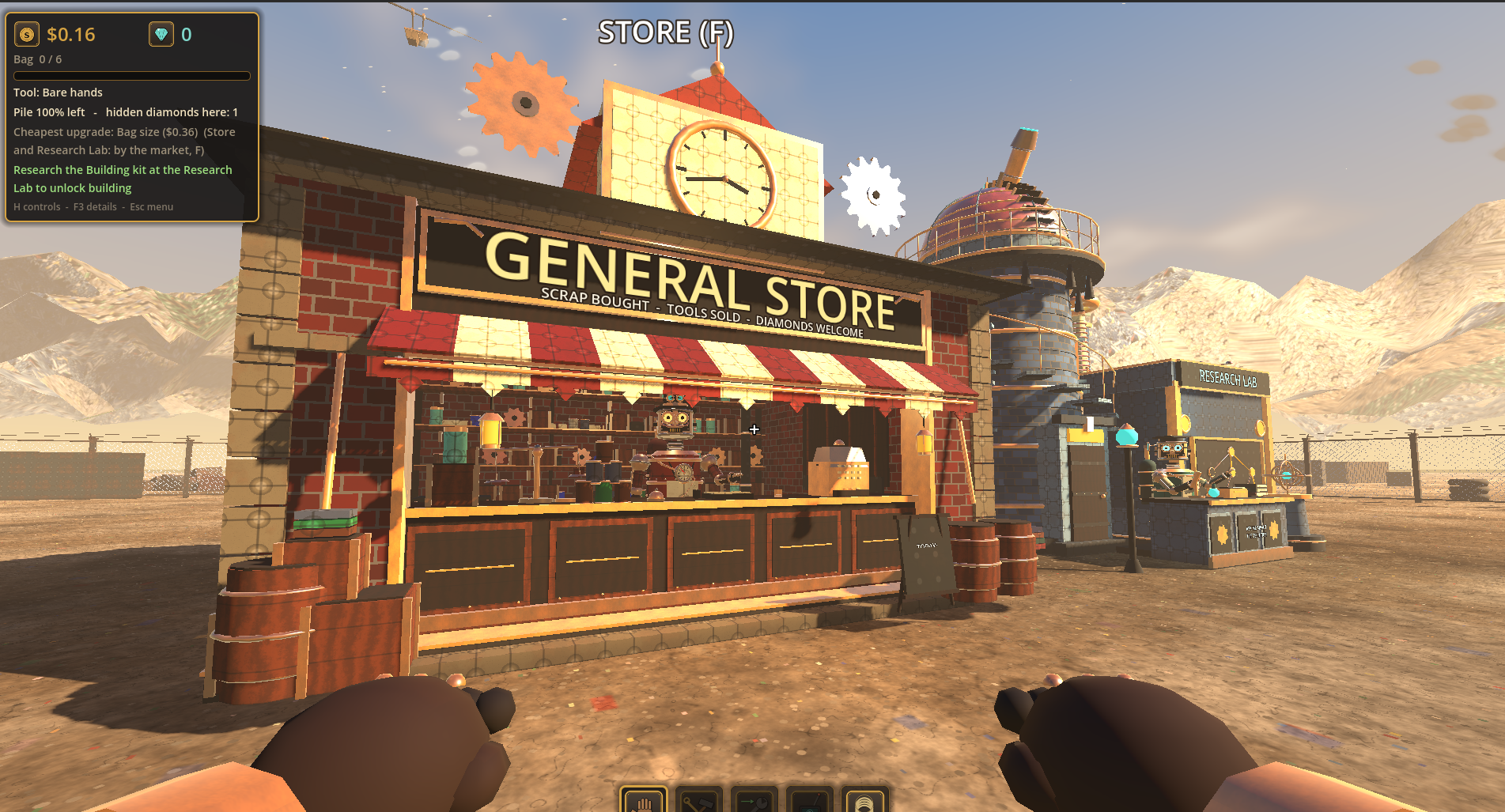 Beta 1.03: Store and research building reworks + robot NPCs rework ...