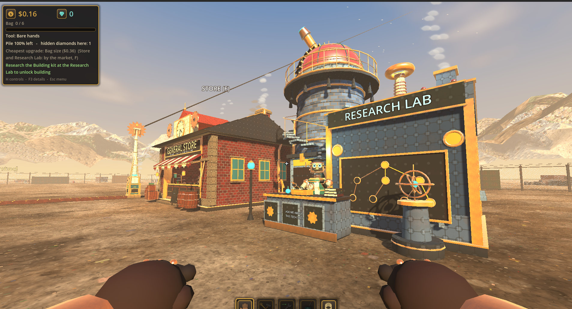 Beta 1.03: Store and research building reworks + robot NPCs rework ...