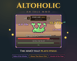 Altoholic: An Idle MMO