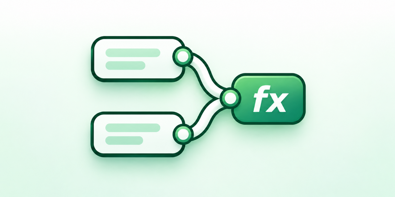 Visual Formula Builder