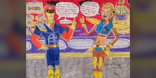 Cover image for Captain Morena (F-Zero Fan Made Character)
