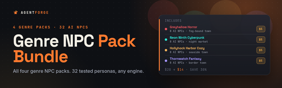 Genre NPC Pack Bundle