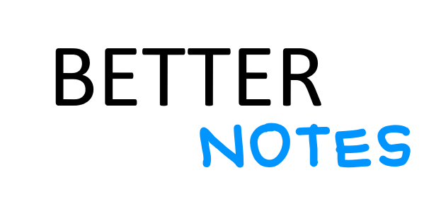 Better Notes