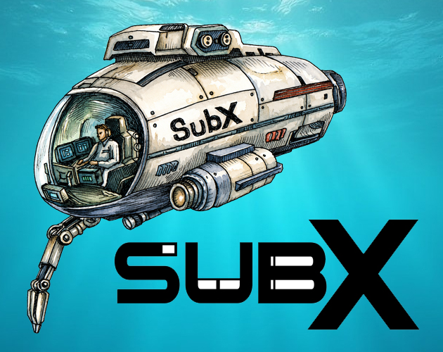 Portada de SubX - A Solo Player Sci-fi Game