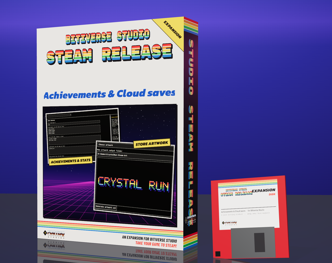The Steam Release box: click to buy