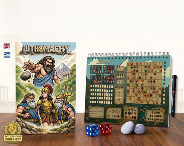 Portada de 🏛️ LITHOMACHY: Temple of Zeus (Complete Module) 🎲