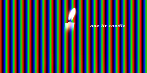 Cover image for One Lit Candle