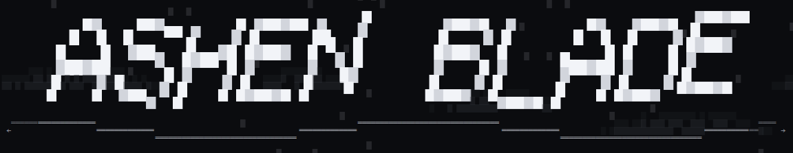 Ashen Blade