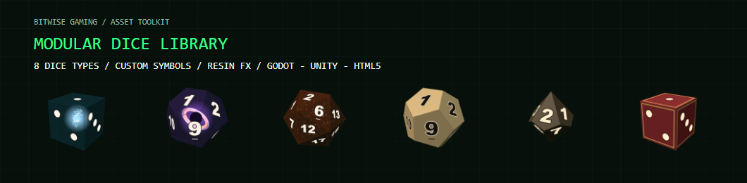 Modular Dice Library