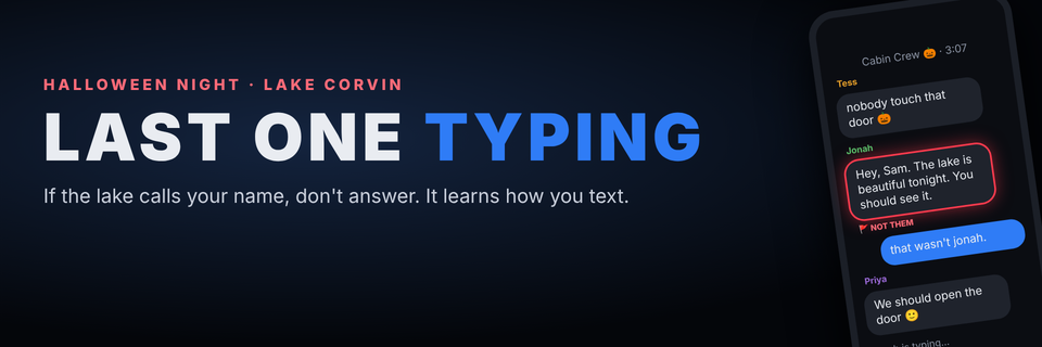 LAST ONE TYPING
