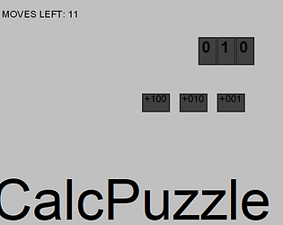 CalcPuzzle with numbers on the front