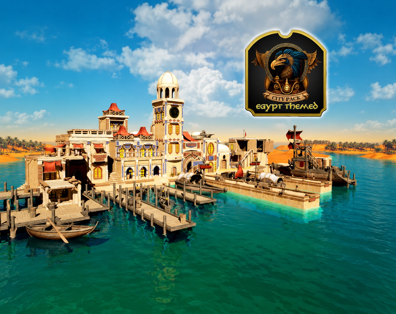 Egypt City — Modular Town & Harbour Kit by 3D Tudor