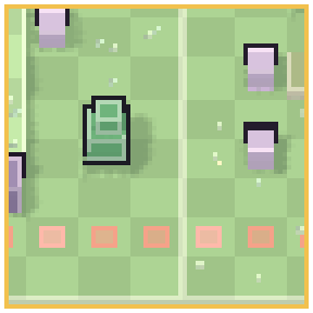 A wall reroutes the path